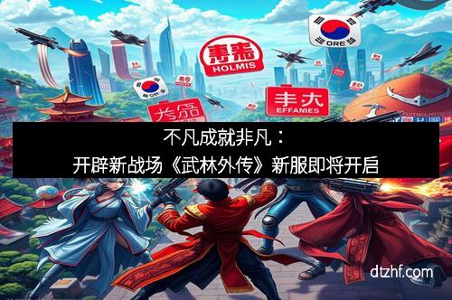 不凡成就非凡:开辟新战场《武林外传》新服即将开启